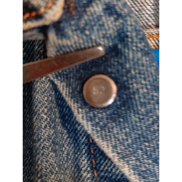 Levis Big E Type 3 Vintage Denim Jacket Mens Small Blue 1969-70 Distressed USA - Picture 6 of 16